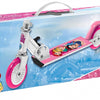 Disney 2-wiel Kinderstep Opvouwbaar Voetrem Wit Roze