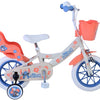 Stitch Stitch Kinderfiets Meisjes 12 inch Creme Koraal Blauw