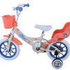 Stitch Stitch Kinderfiets Meisjes 12 inch Creme Koraal Blauw