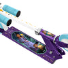 Disney Wish 2-wiel Kinderstep Opvouwbaar Voetrem Paars Blauw