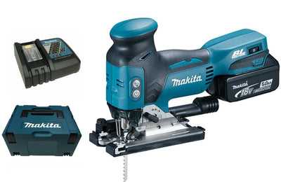 Makita djv181rt1j accu decoupeerzaag t-greep | 1x accu 18v 5.0ah - djv181rt1j
