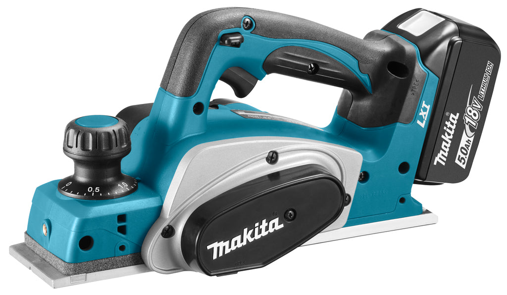 Makita dkp180rtj accu-schaafmachine | 18v li-ion 5.0ah - dkp180rtj