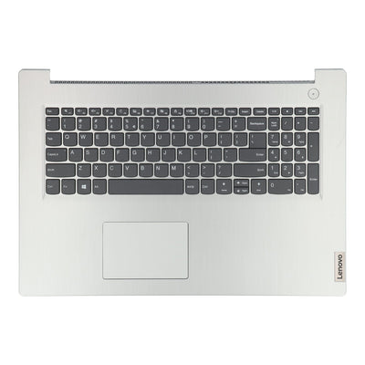 Lenovo laptop toetsenbord qwerty us + top cover grijs