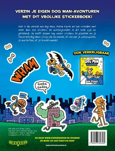 Centraal boekhuis dog man stickerboek