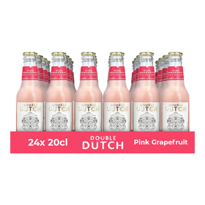 Double dutch pink grapefruit soda (24x20cl)