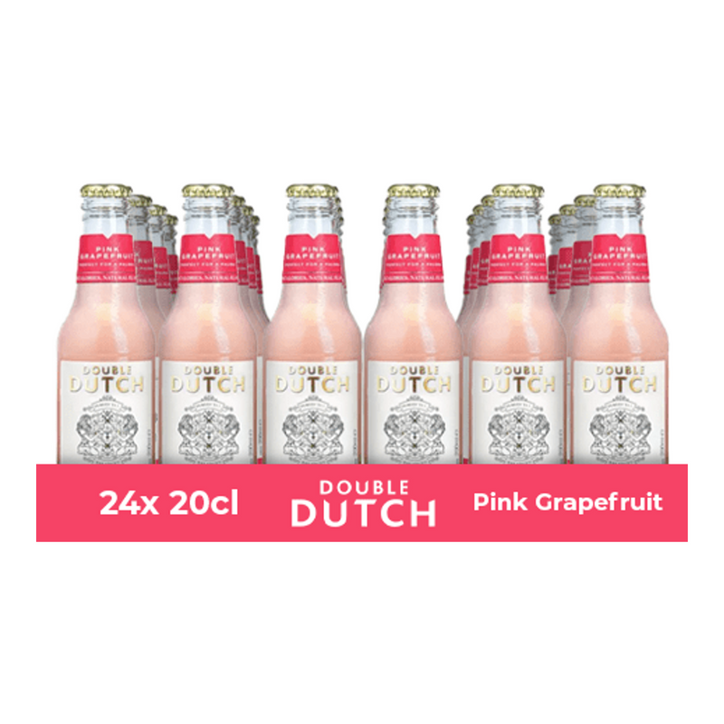 Double dutch pink grapefruit soda (24x20cl)