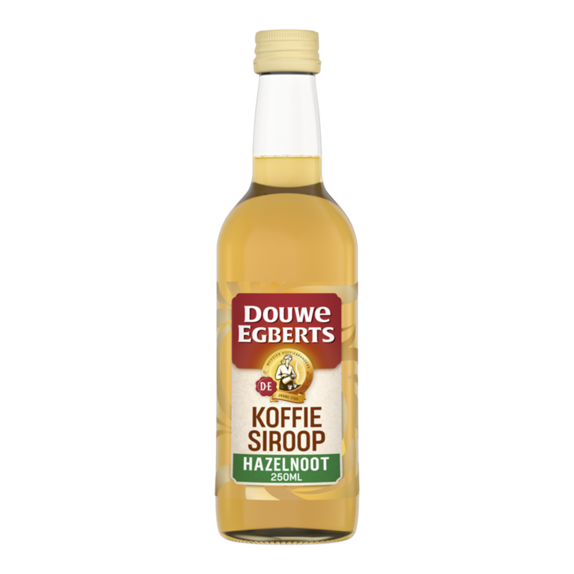 Douwe egberts siroop hazelnoot (6x 250 ml)