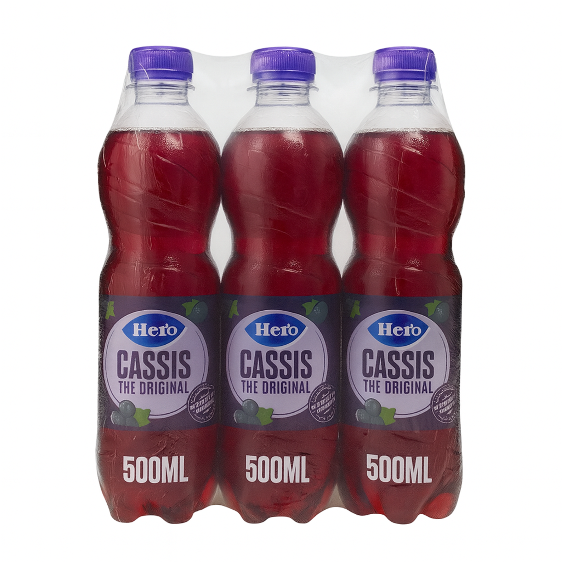 Hero cassis pet (6x 50cl)