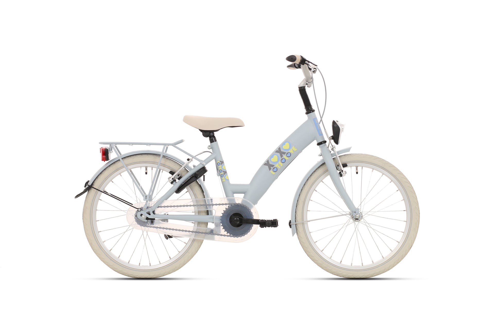 Hulzebos cycle parts b.v. bfk 20 lots of love rn lichtblauw mat - 20lot20