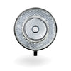 koplamp 706-B Retro 15 lux led batterij chroomzwart