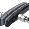 remblokken V-brake 80 x 13 mm zwart grijs 2 stuks