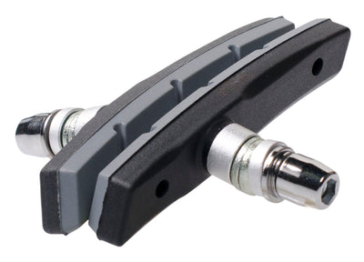 remblokken V-brake 80 x 13 mm zwart grijs 2 stuks