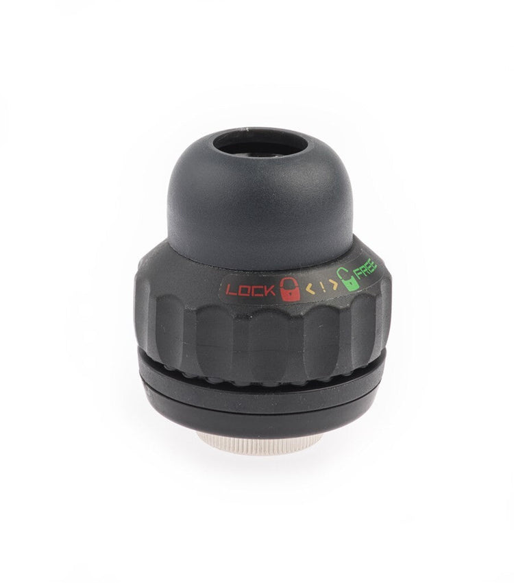 Post moderne balhoofd lock-out stuurslot quill 25.4 26.4 30.2mm zwart