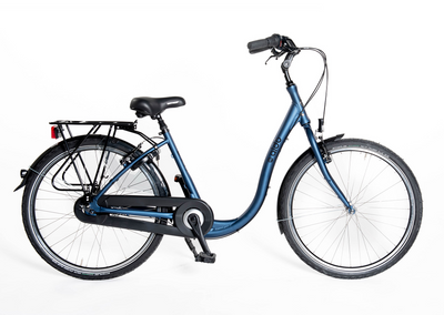 Kwadie aldo lage instap 26 3grn alu. comfort mystery blue mat - 42 cm.