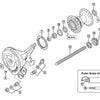 Shimano v-as conus links naafdyna rollerbrake naaf m9x11,94