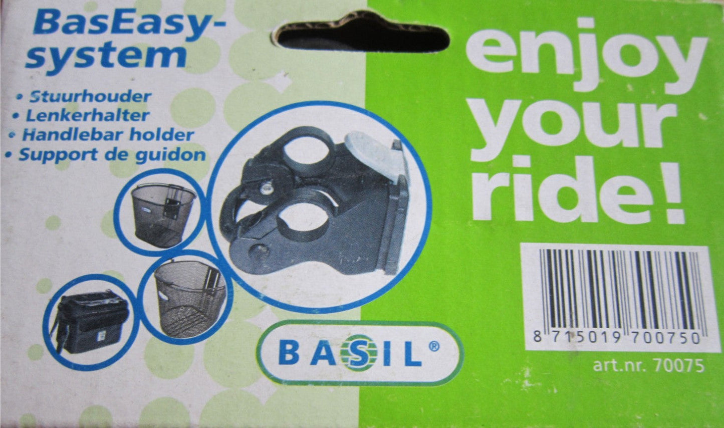 Basil b.v. basil 70075 baseasy-system stuurhouder kunststof zwart