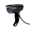 koplamp Luna e-bike led 6 cm voorvork 25 lux zwart