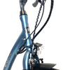 Kwadie aldo e-bike lage instap 28 - 46 cm. 7gvl - 9.0 ah 324wh led display 20 km h mystery blue mat