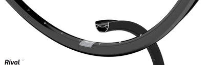 Ryde b.v. velg 28' - 14 622 rival26 disc zwart 32 gts.