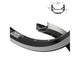 Ryde b.v. velg 28' - 14 bigbull 28'-622 alu. zwart cnc 36 gts. db