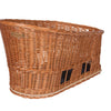 Basil Pasja - hondenfietsmand MIK - medium - 45 cm - achtermand - natural