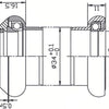 Tecora e balhoofdstel1 1 8 inch ahead cartr alu 30.0 conus zwart