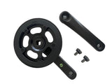 Hulzebos cycle parts b.v. lasco crankset 32t 155mm dubbele beschermrand zwart - afbeelding 2