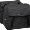 Joli dubbele fietstas MIK adapter - waterafstotend polyester - 37L - 1.7kg - Nomi Black - sportieve fietstas