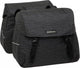 Joli dubbele fietstas MIK adapter - waterafstotend polyester - 37L - 1.7kg - Nomi Black - sportieve fietstas