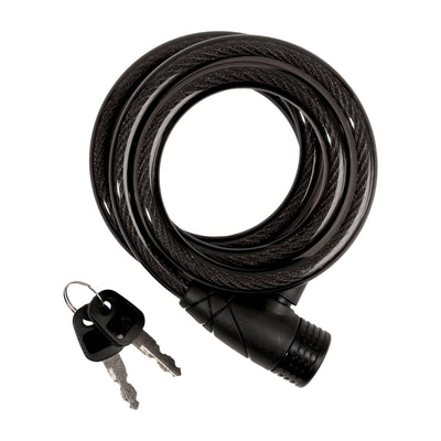 Dutchperfect urban proof kabelslot 12 mm. x 1500 mm. zwart