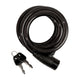 Dutchperfect urban proof kabelslot 12 mm. x 1500 mm. zwart