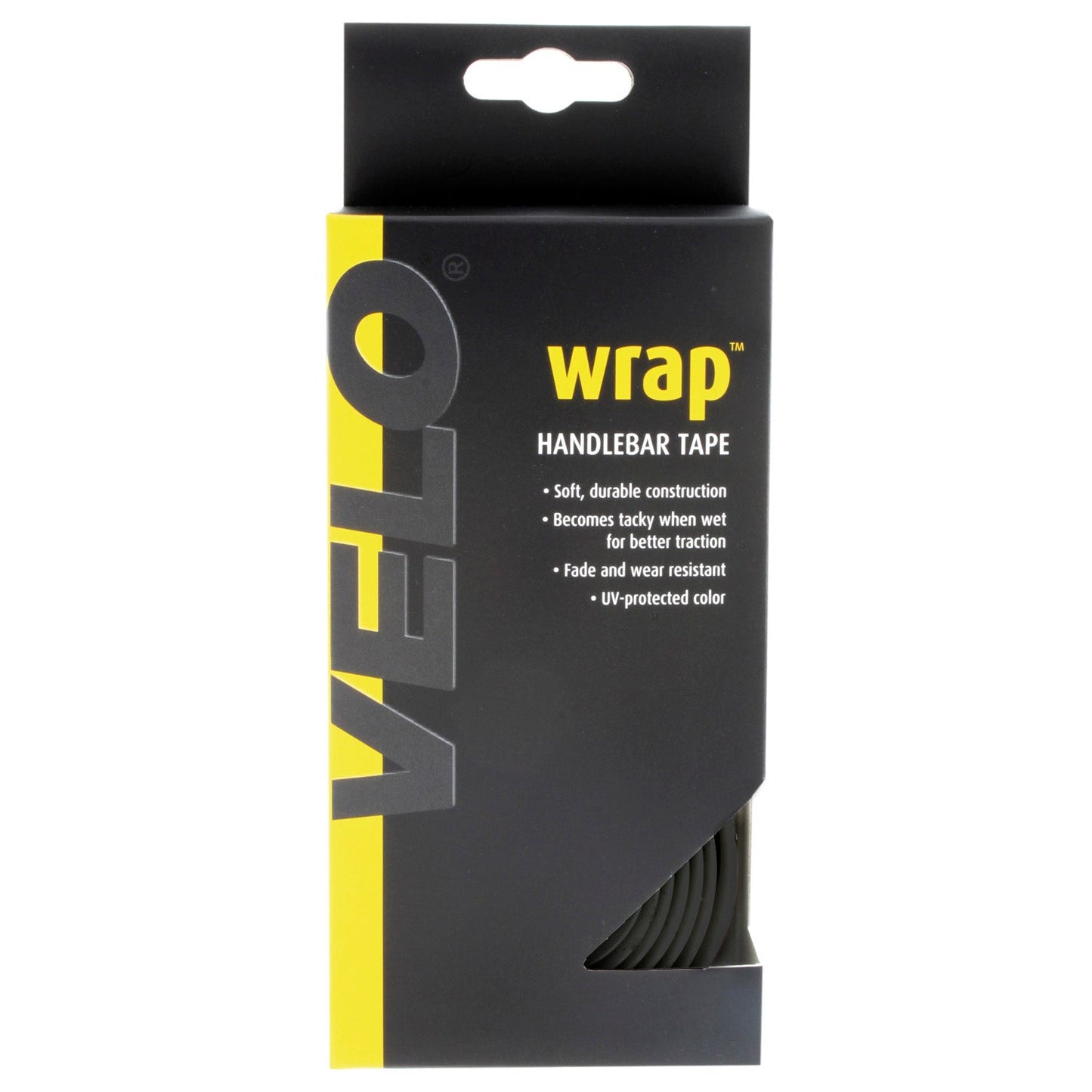 Velo stuurlint kurk - 4 tapes (160cm 8.5cm) - zwart