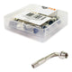 Verloopnippel auto haaks per 6