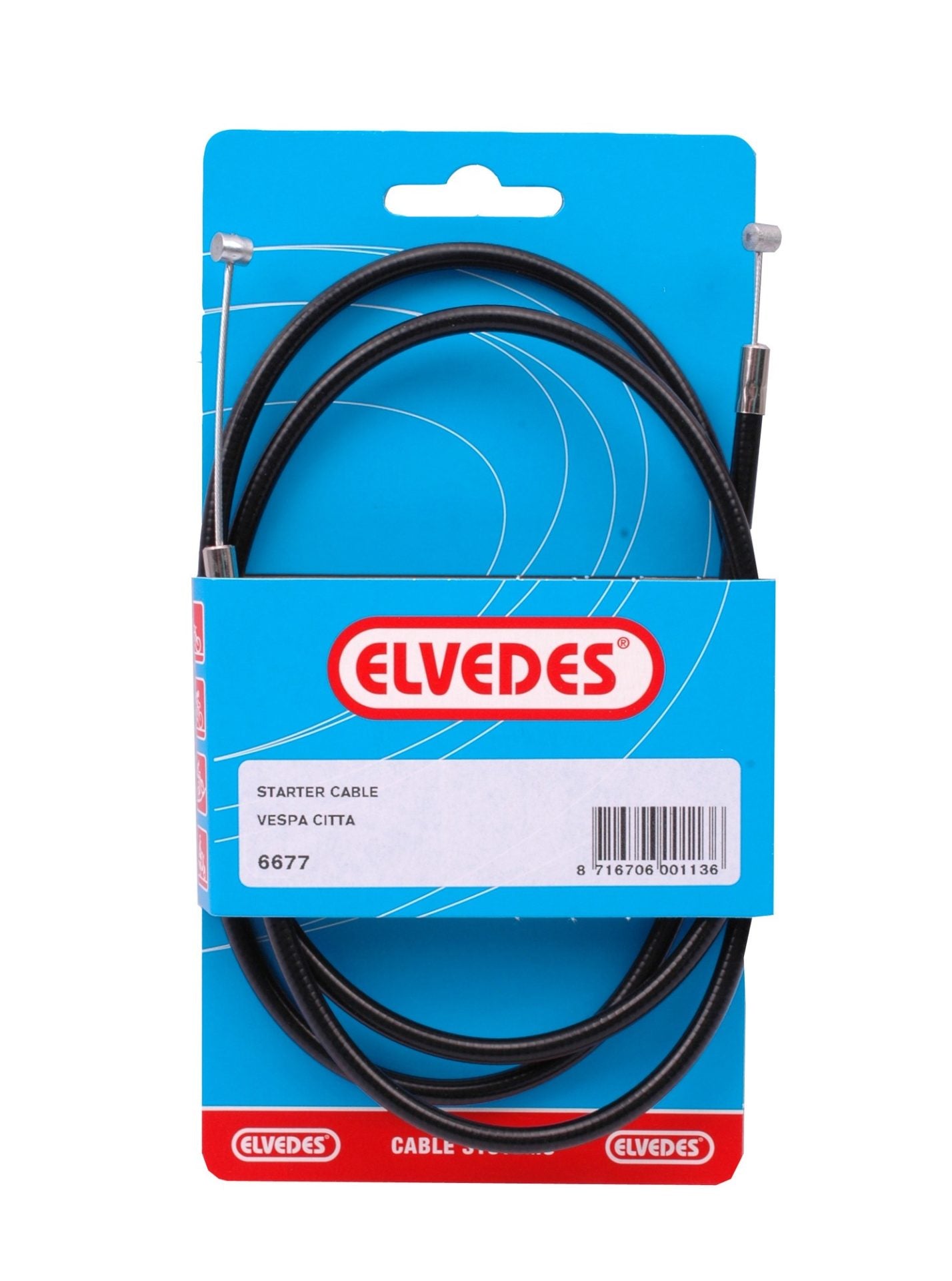 Elvedes cable systems bv elvedes 6677 starterkabel vespa citta