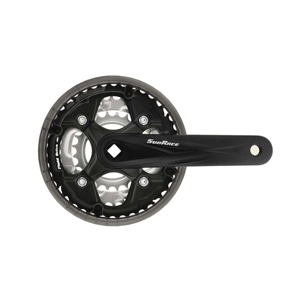 Sturmey-archer europa n.v. sun race fcm513-box triple 42 34 24t. 152 mm. met kettingrand (-1 mm diep)