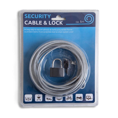 Falko import export security kabelslot 5 mtr.