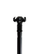 Hulzebos cycle parts b.v. post moderne zadelpen verend 2-bout atb 31.6 zwart