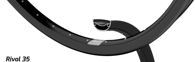 Ryde b.v. velg 28' - 14 622 rival35 disc zwart