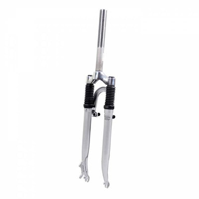 Voorvork verend 28 250mm 1 8draad voor remschijf zilver