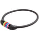Messingschlager m-wave kabelslot 12 mm. 65 cm zwart met code