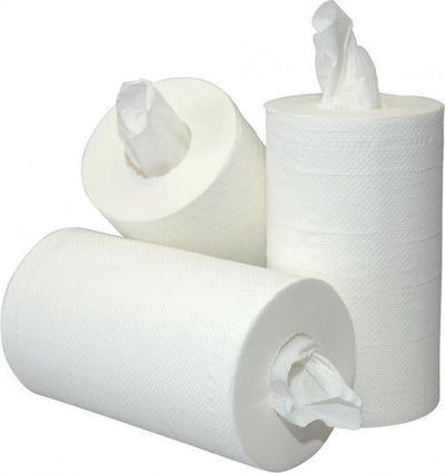 Pellikaan verpakkingen mini rol papier blanco zonder kern 22 cm. 120 mtr.