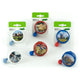 Widek b.v. widek bel nederland serie assortiment gelakte bellen in rood. wit en blauw