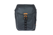 Basil Miles Tarpaulin MIK - Dubbele fietstas, zwart, waterdicht, 34 liter - afbeelding 2