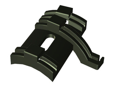 Buzaglo westphal 842 03 kabelgeleider bracket kunststof 3 voudig