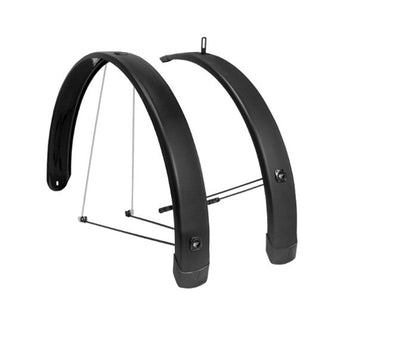 Eurofender s.r.l.u. eurofender voorspatbord tempo square 20 65mm mat zwart