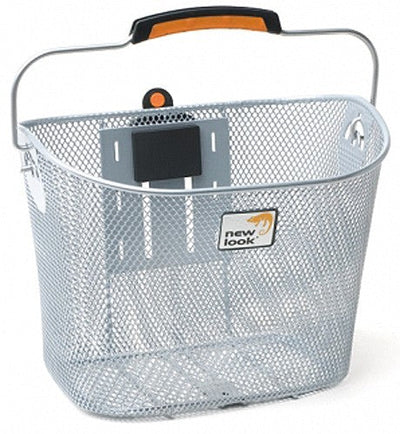 fietsmand Toscane Smartlock voor 19 liter zilver