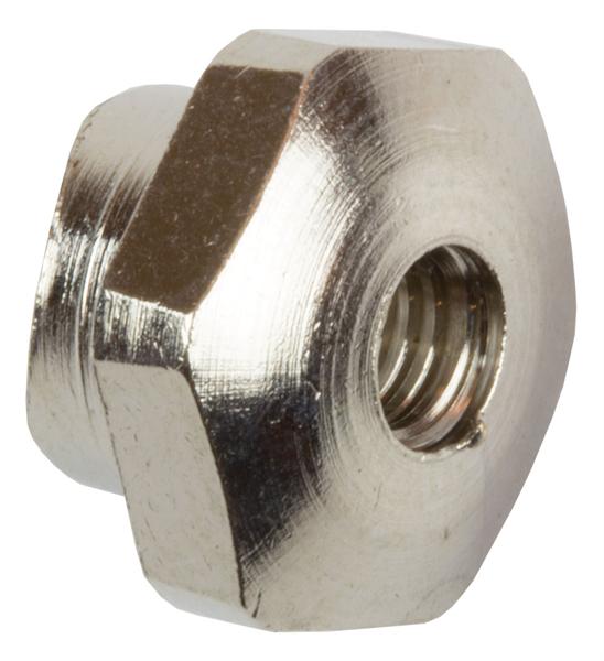 Elvedes cable systems bv elvedes elv9001 zeskant moer m4.5 mm. messing (25)