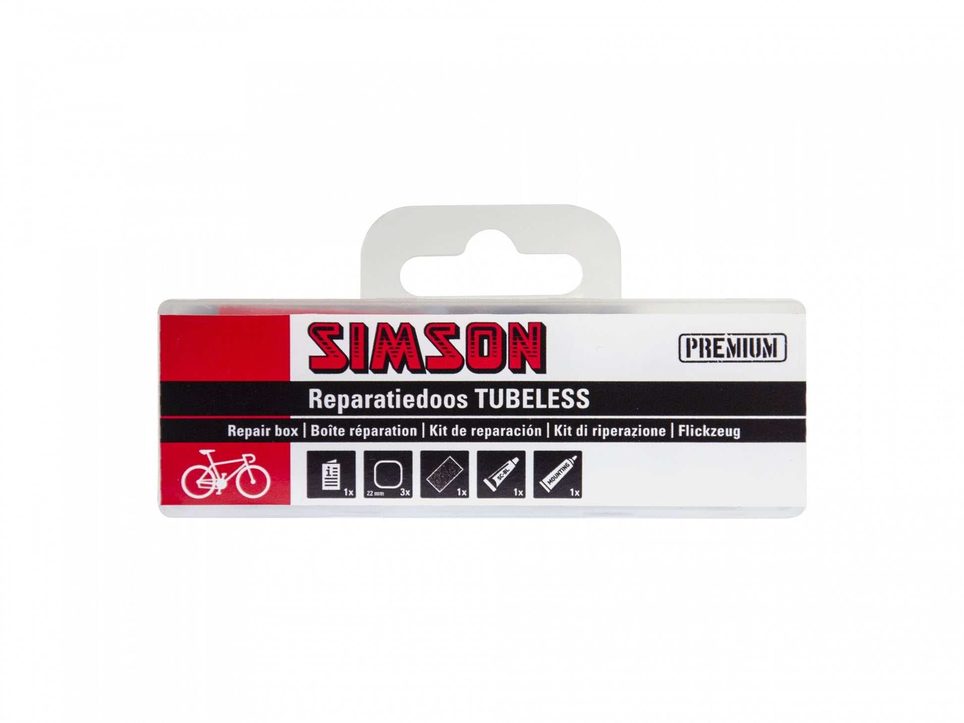 Simson reparatiedoos tubeless