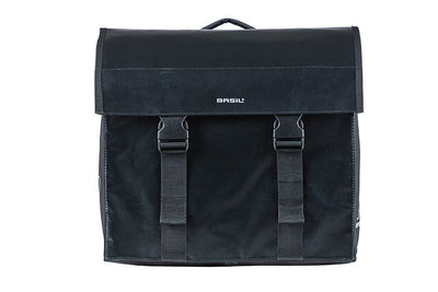Basil Urban Load dubbele fietstas MIK, waterdicht, zwart, 48-53L