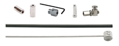Voor remkabel nexus rollerbrake cpl. zwart 6282